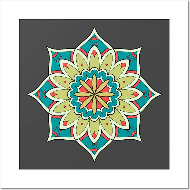 Mandala 2 Wall Art by freshinkstain